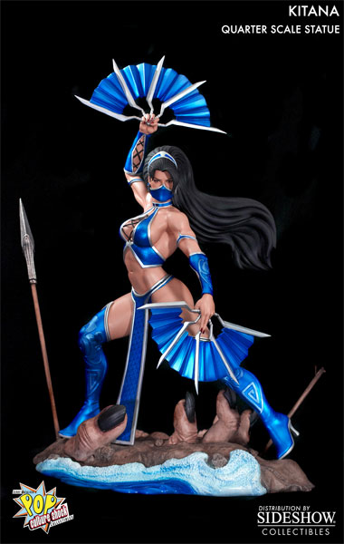 Illustration for article titled $355 Will Get You Your Very Own Giant Mortal Kombat Femme Fatale